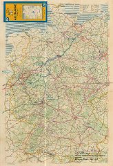 FJM450704 WW2 294th Map of Germany 1945c